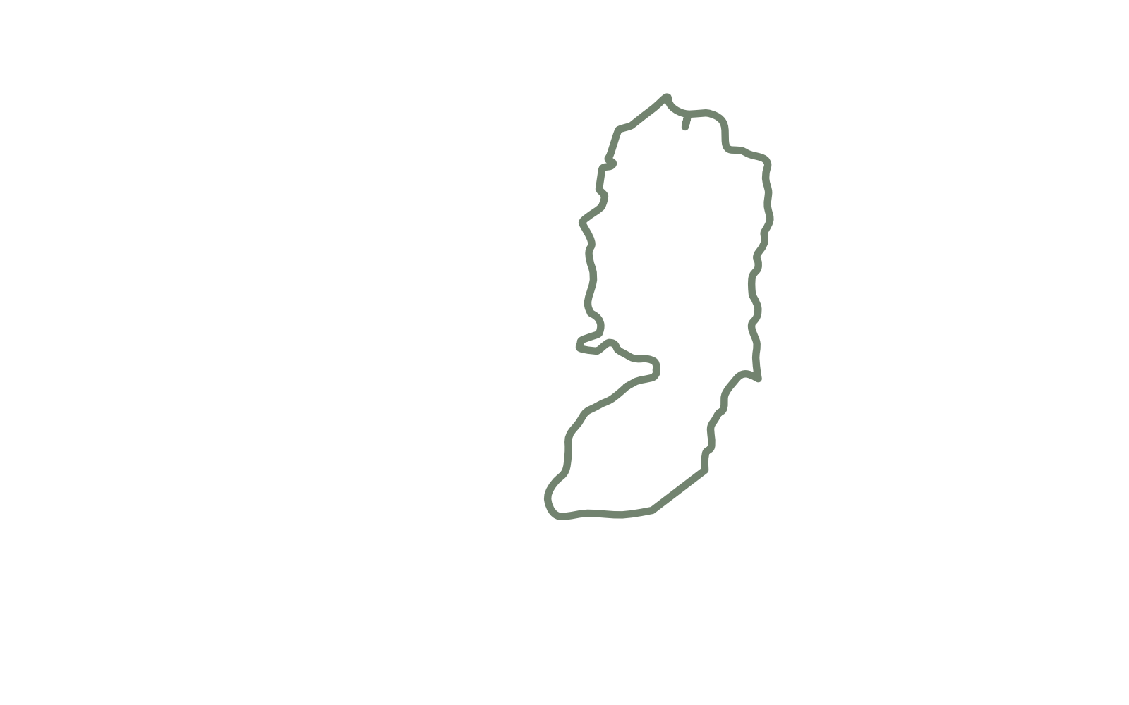 percorso mappa